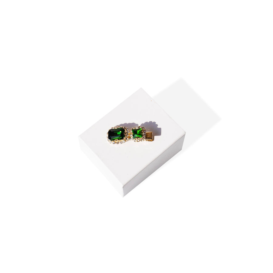 Mini Emerald Clips